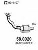 VW 3A1253208BX Catalytic Converter
